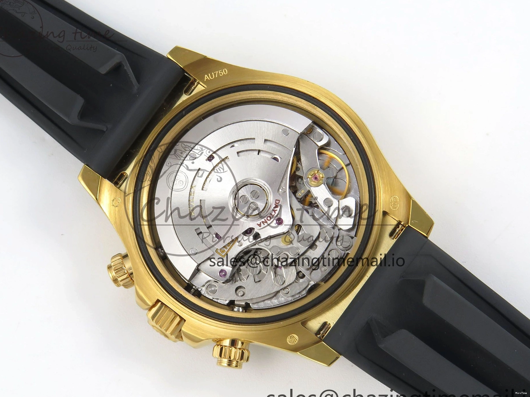 MiroTime 0502 Daytona 116508 YG 3CF 1:1 Best Edition Black Bezel Meteorite Dial on Oysterflex Strap SH4130 V2(Mod Version) Effortless 119